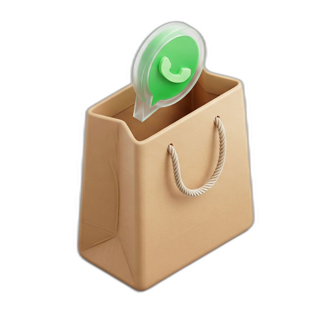 WhatsApp notification bag