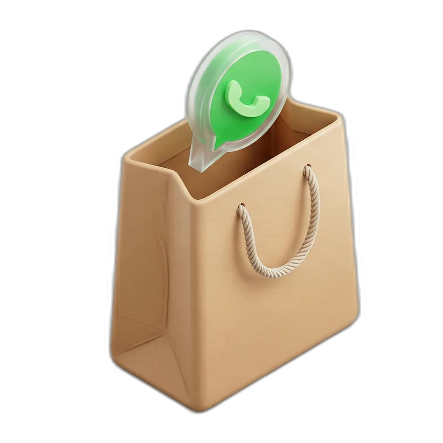 WhatsApp notification bag